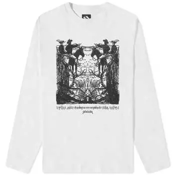 Футболка с длинными рукавами The Trilogy Tapes Two Dark Humps, белый