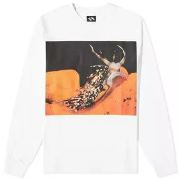 Футболка с длинными рукавами The Trilogy Tapes Shyclops, белый