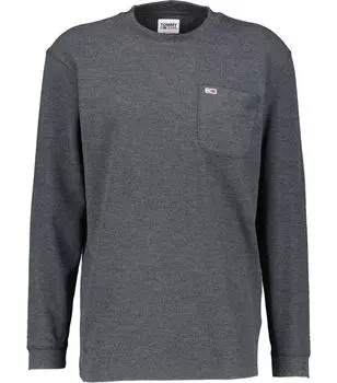 Футболка с длинными рукавами tjm rlx вафельной формы Tommy Jeans, серый