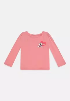Футболка с длинными рукавами Toddler Girl GAP, цвет coral frost