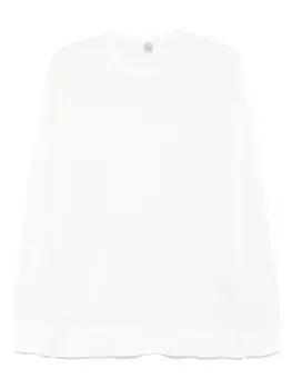 Футболка с длинными рукавами TOTEME, белый