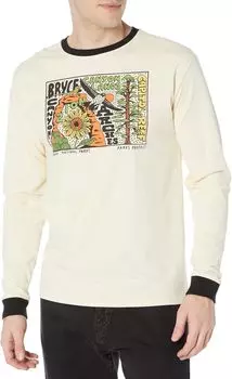 Футболка с длинными рукавами Utah Snapshot Parks Project, цвет Natural Black