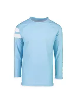 Футболка с длинными рукавами в полоску и повязкой на руку Little Boy's & Boy's Core Snapper Rock, синий