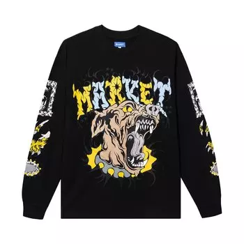 Футболка с длинными рукавами Warped Beware, черная