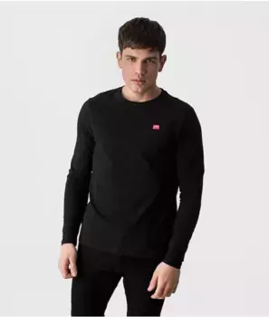 Футболка с длинными рукавами Zenit long round 20 Retro Jeans, черный