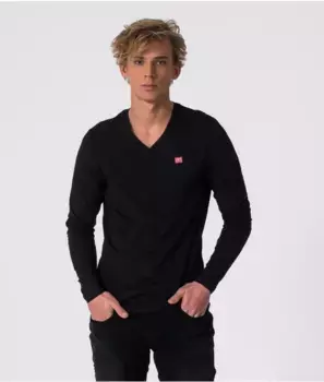 Футболка с длинными рукавами Zenit long v 20 Retro Jeans, черный