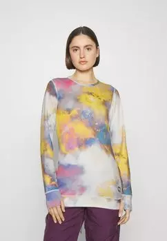 футболка с длинными рукавами ЖЕНСКАЯ СРЕДНЯЯ ВЕРСИЯ BASE LAYER CREWNECK Burton, Stout White voyager