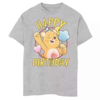 Футболка с днем рождения Care Bears для мальчиков 8–20 лет Licensed Character
