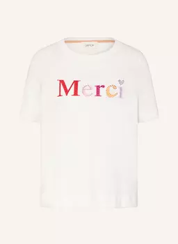 Футболка с драгоценными камнями Cartoon, белый