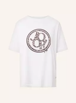 Футболка с драгоценными камнями JOOP!, белый