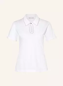 Футболка с драгоценными камнями LIU JO, белый
