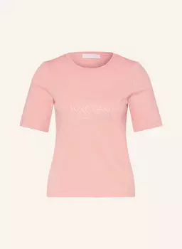 Футболка с драгоценными камнями SPORTALM, розовый