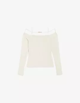 Футболка Сьерра Jacquemus, кремовый