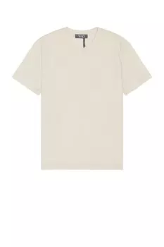 Футболка с фактурной ребристостью WAO, бежевый