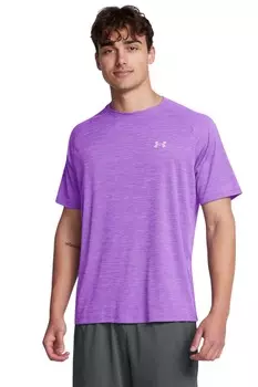 Футболка с фактурной текстурой Under Armour, фиолетовый