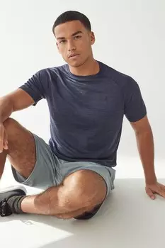 Футболка с фактурной текстурой Under Armour, синий