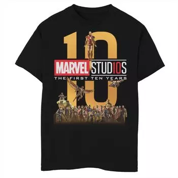 Футболка с фанатом Marvel Studios для мальчиков 8–20 лет Licensed Character