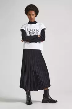 Футболка с фигурным принтом Pepe Jeans London, черный