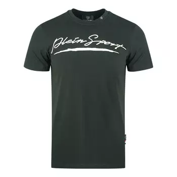Футболка с фирменным логотипом it Plein Sport, черный