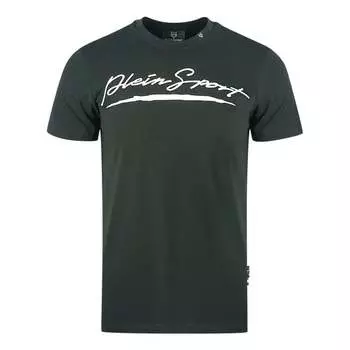Футболка с фирменным логотипом Plein Sport, черный