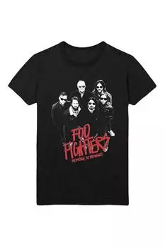 Футболка с фотографией Medicine At Midnight Foo Fighters, черный
