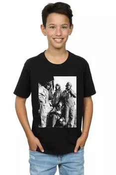 Футболка с фотографией самолета Pink Floyd, черный