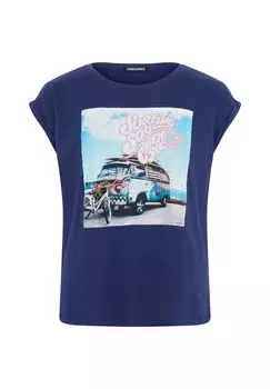 Футболка с фотопринтом CHIEMSEE, цвет Medieval Blue