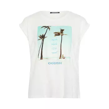 Футболка с фотопринтом CHIEMSEE, цвет weiss