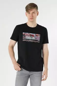 Футболка с фотопринтом Colin'S, красный