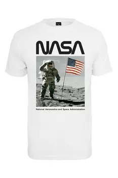 Футболка с фотопринтом Mister Tee, белый