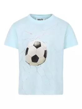 Футболка с футбольным мотивом Molo, синий