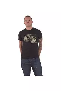 Футболка с галстуком сепия Pink Floyd, черный