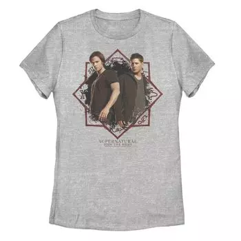 Футболка с геометрическим портретом Supernatural Join The Hunt для юниоров Licensed Character