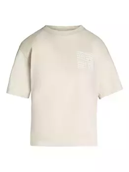 Футболка с геометрическим принтом Alphatauri, нейтральный