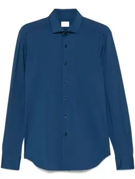 Футболка с геометрическим принтом Xacus, синий