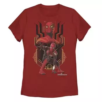 Футболка с геометрическим рисунком Marvel Spider-Man No Way Home для юниоров Licensed Character