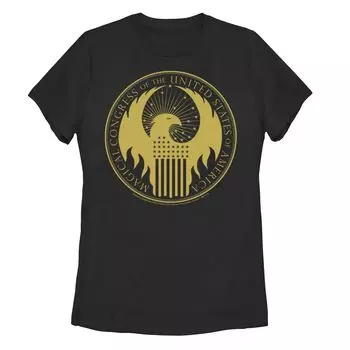Футболка с гербом Fantastic Beasts Magical Congress для юниоров Licensed Character
