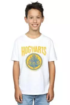 Футболка с гербом Хогвартса Harry Potter, белый