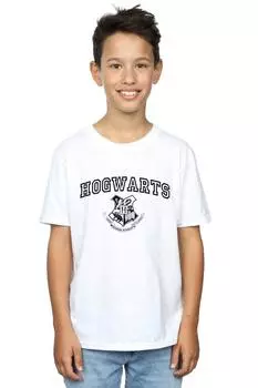 Футболка с гербом Хогвартса Harry Potter, белый