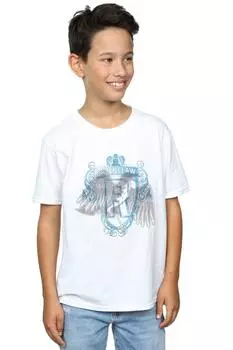 Футболка с гербом Рейвенкло и Ворона Harry Potter, белый