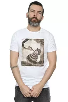 Футболка с гипнозом «Книга джунглей» Disney, белый