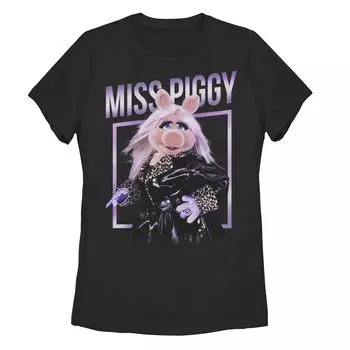 Футболка с гламурным плакатом и графическим плакатом для юниоров «Muppets Miss Piggy» Licensed Character