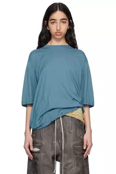 Футболка с голливудским моржом Rick Owens Drkshdw, цвет toothpaste