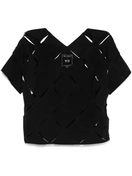 Футболка с головоломкой Y-3, черный