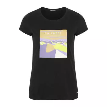 Футболка с горным мотивом и надписью CHIEMSEE, цвет schwarz