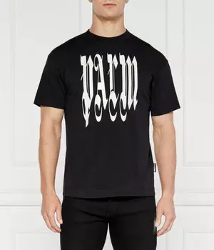 Футболка с готической пальмой Regular Fit Palm Angels, черный