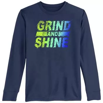 Футболка с градиентным рисунком для мальчиков 8–20 лет Grind And Shine Unbranded