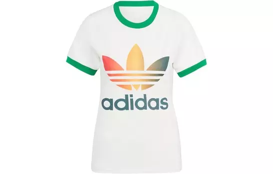 Футболка с градиентным трилистником Cali Adidas Originals