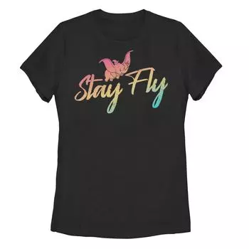 Футболка с градиентом для юниоров Disney's Dumbo "Stay Fly" Licensed Character
