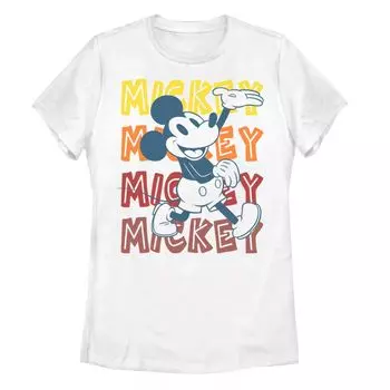 Футболка с градиентом и графическим рисунком «Микки Маус для юниоров» Disney's Licensed Character